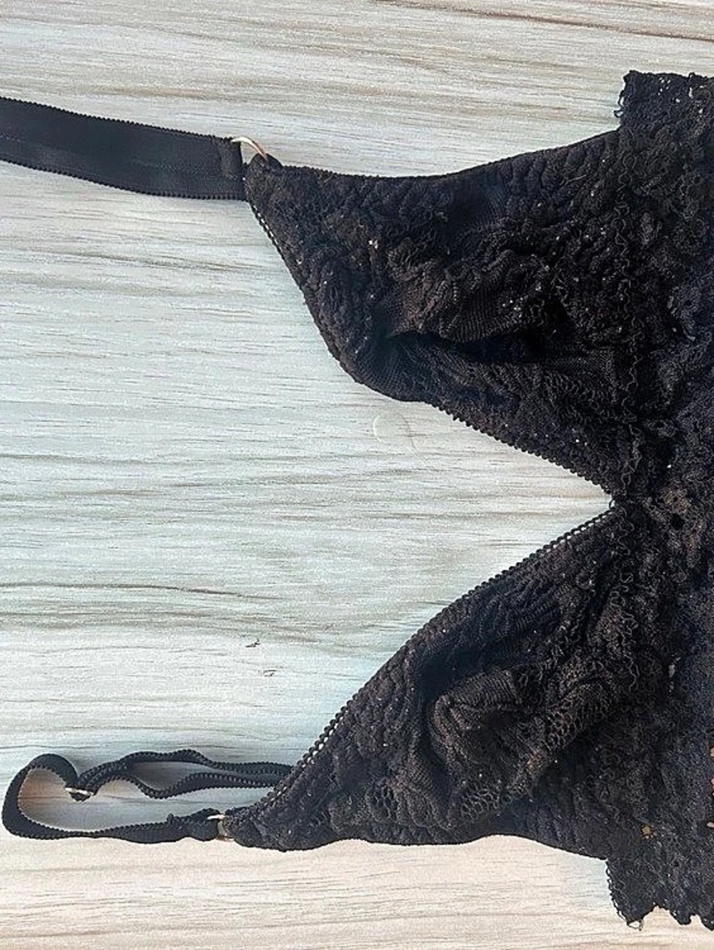 Out from Under Black Lace Bra